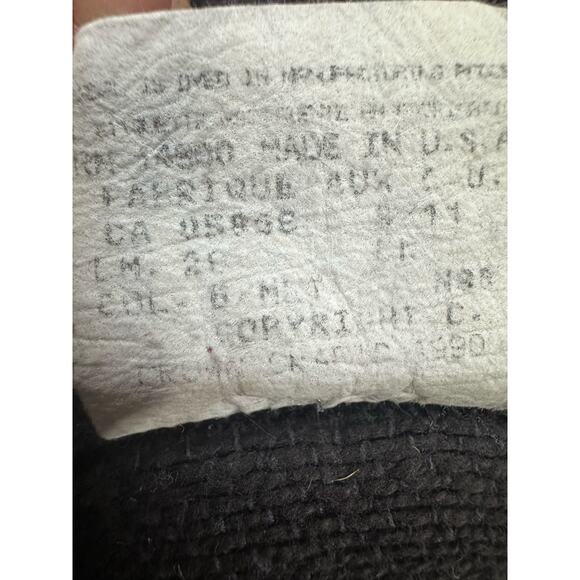 Vintage Navajo Tribal Throw Knit Blanket cotton Made In USA Reversible 62x48” - Picture 11 of 16